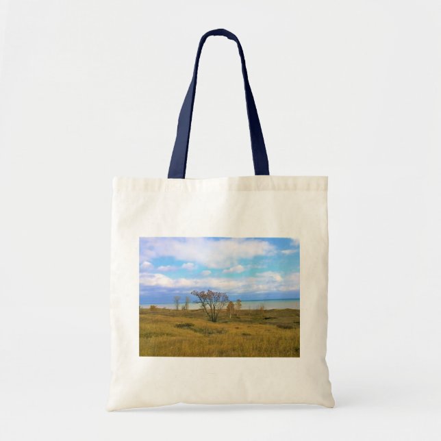 Tote Bag Lac Michigan, Sheboygan, Wisconsin (Devant)
