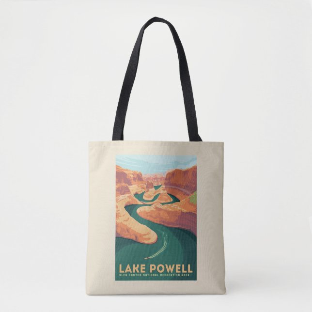 Tote Bag Lac Powell | Arizona et Utah (Devant)