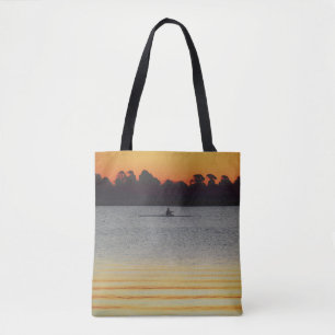 Tote Bag Lac Wendouree Calme Avant la Tombée de la Nuit