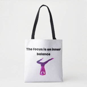 Tote Bag L'accent est mis sur l'équilibre intérieur