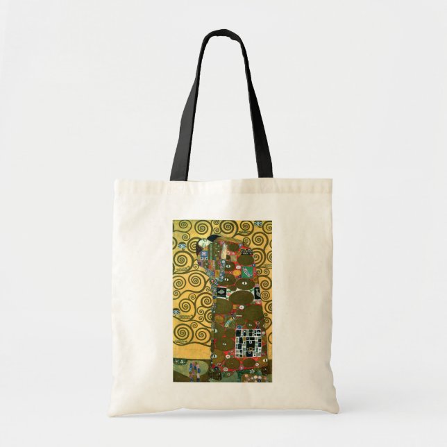 Tote Bag L'accomplissement alias L'Etreinte par Gustav Klim (Devant)