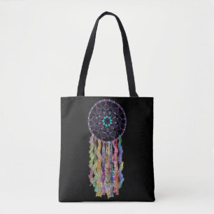 Tote Bag Lace Dreamcatcher   Style Boho