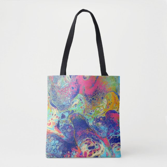 Tote Bag L'acrylique de Fantabulous versent partout (Devant)