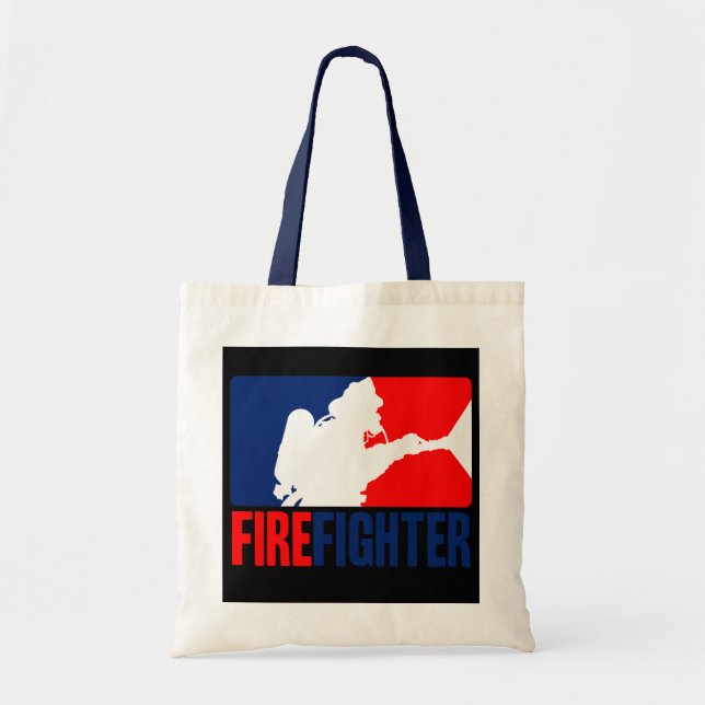 Tote Bag L'action des pompiers (Devant)