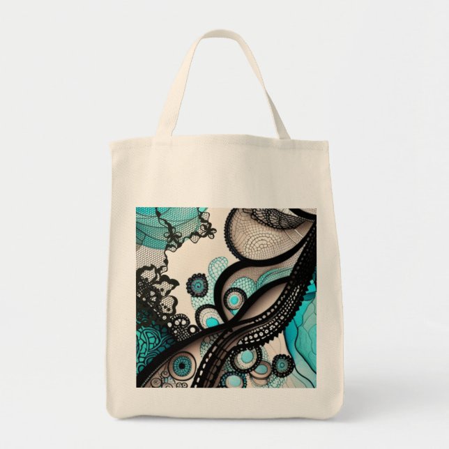 Tote Bag Lacy Lady (Devant)