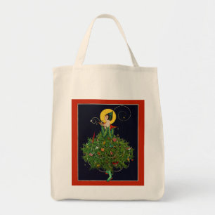 TOTE BAG LADAL AVEC NOËL CADEAUX ART DÉCO BEAUTÉ MODE