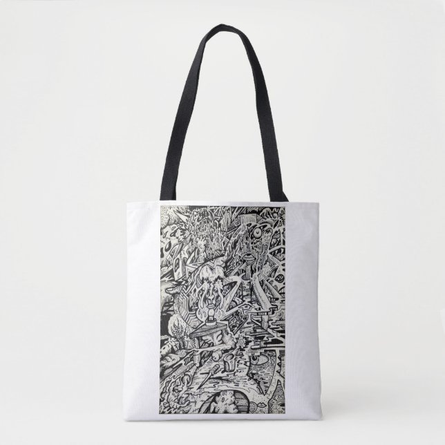 Tote Bag L'adepte, ou, une transfiguration fantasque (Devant)
