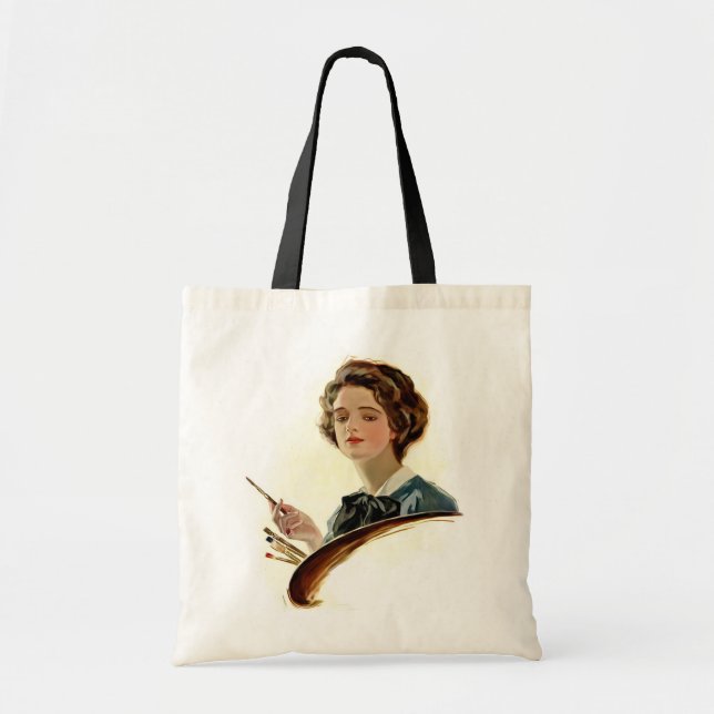 Tote Bag Lady Artist (Devant)