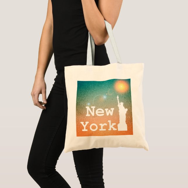 Tote Bag Lady Liberty - New York (Devant (produit))