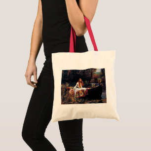 Tote Bag Lady Of Shallot sur bateau Waterhouse peinture d'a
