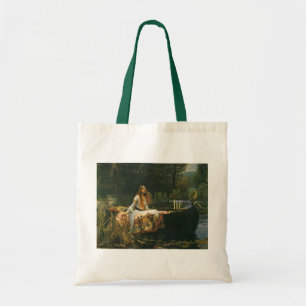 Tote Bag Lady Shalott On Boat par John William Waterhouse
