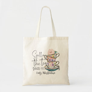 Tote Bag Lady Whistledown Déverse Le Thé Depuis 1813