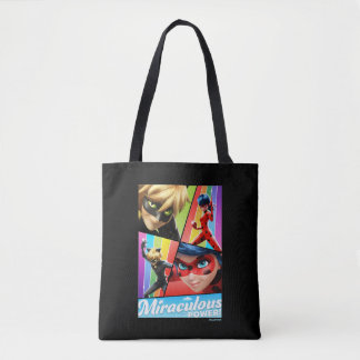 Tote Bag Ladybug & Cat Noir | Puissance Miraculeuse !