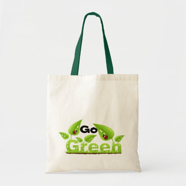 Tote Bag Ladybug Devenez écolo (Devant)