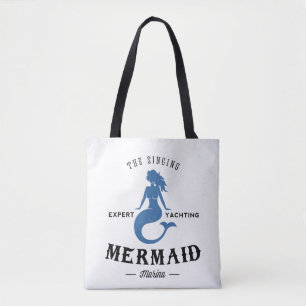 Tote Bag L'affiche de sirène de chant