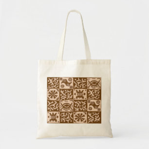Tote Bag L'Afrique a inspiré des conceptions - brun