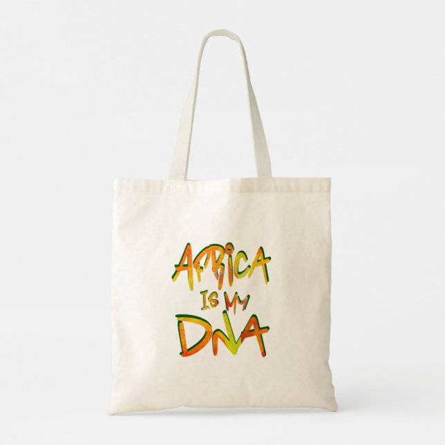 Tote Bag L'Afrique est mon Adn (Dos)