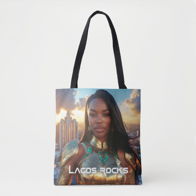 TOTE BAG LAGOS - NIGÉRIA (Devant)