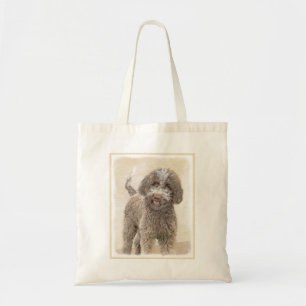 Tote Bag Lagotto Romagnolo Peinture - Cute Original Dog Art