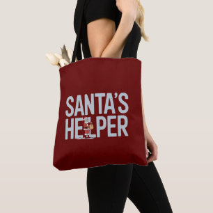 Tote Bag L'aide de Noël du Père Noël