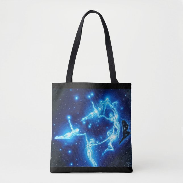 Tote Bag L'aimant des voitures Pleiades (Devant)