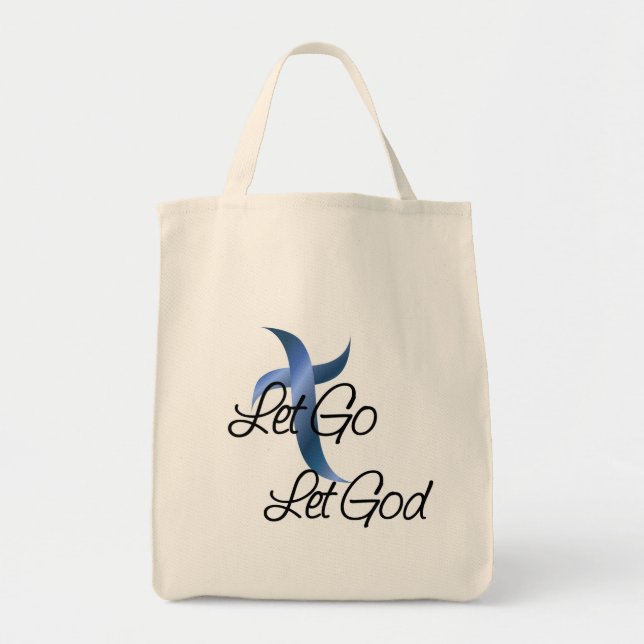 Tote Bag Laisse Dieu chrétien (Devant)
