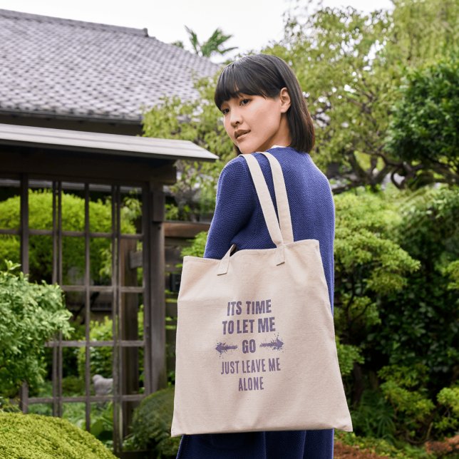 Tote Bag laisser aller l'esprit émotionnel auto expression  (Créateur téléchargé)