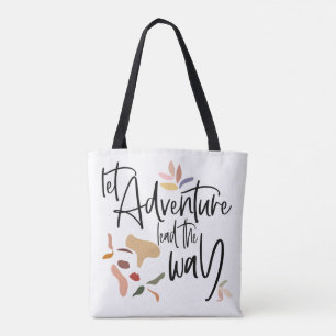 Tote Bag Laisser Aventure Diriger La Façon D'Appliquer Le D
