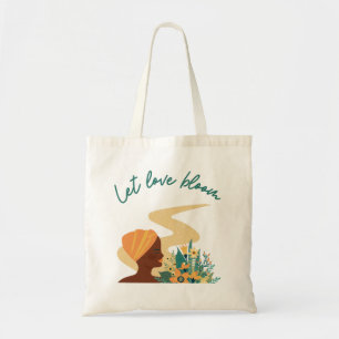 Tote Bag Laisser fleurir l'amour