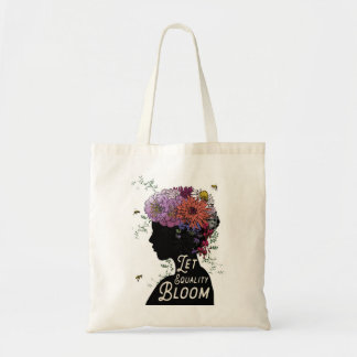 Tote Bag Laissez la fleur d'égalité - Fourre-tout