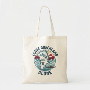 Tote Bag Laissez le Groenland en paix