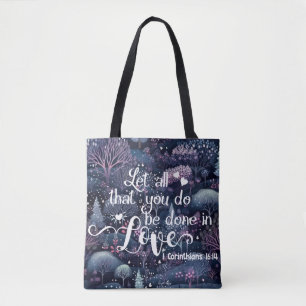 Tote Bag Laissez Tout Ce Que Vous Faites Être Fait Dans L'A
