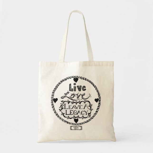 Tote Bag Laissez un legs Fourre-tout (Devant)