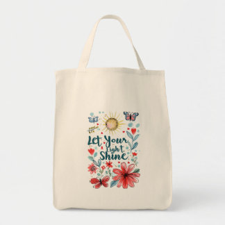 Tote Bag Laissez Votre Lumière Briller