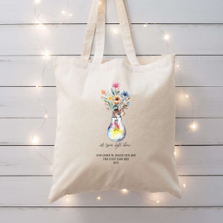 Tote Bag Laissez Votre Lumière Briller Dimanche La Bible De