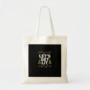Tote Bag Laissons-nous illuminer les lumières de Noël amusa