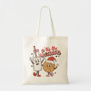 Tote Bag Lait et biscuit de Noël