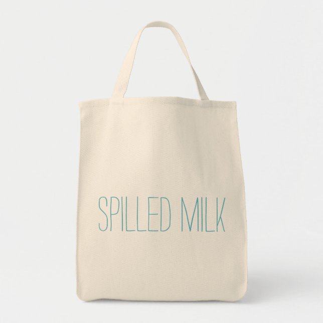 Tote Bag Lait renversé (Devant)