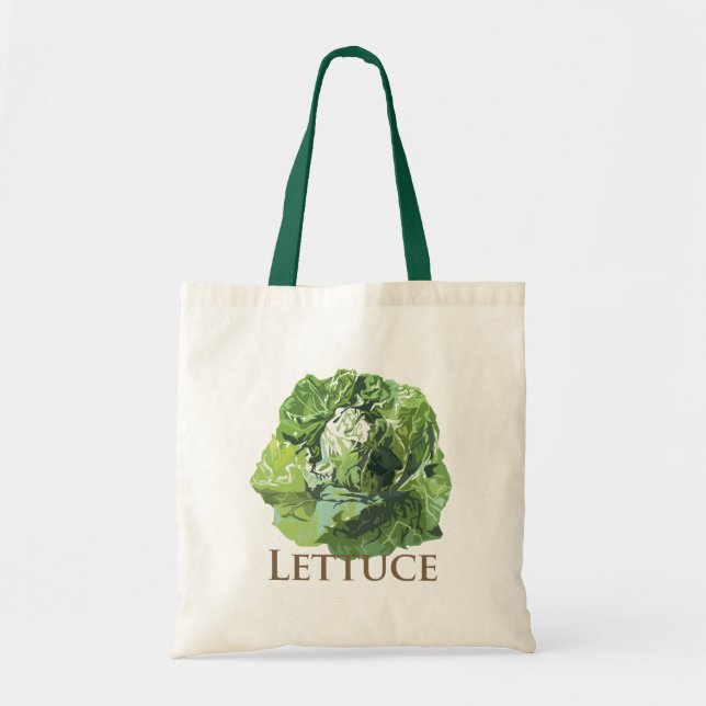 Tote Bag Laitue feuillue (Devant)