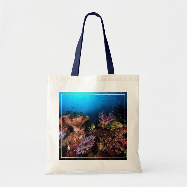Tote Bag Laja Ampat sous-marin (Devant)