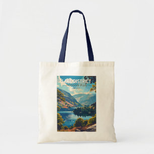 Tote Bag Lake District National Park England Travel Art