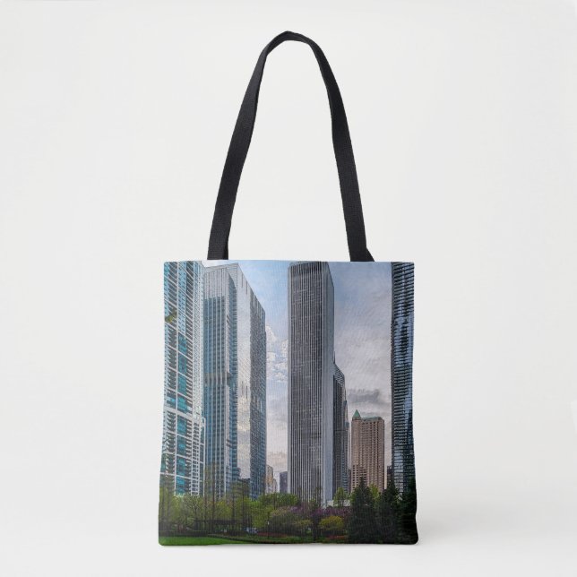 Tote Bag Lake Shore Park Pittoresque (Devant)
