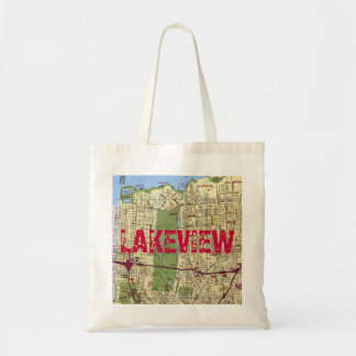 Tote Bag LAKEVIEW, Nouvelle-Orléans MAP