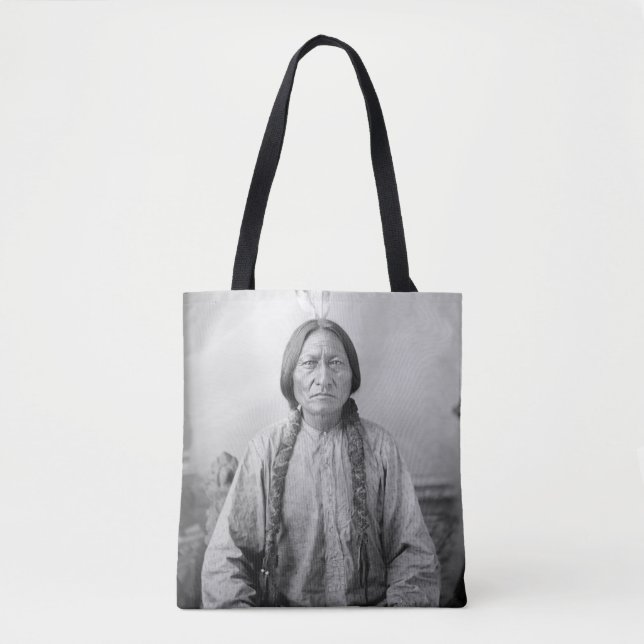 Tote Bag Lakota Leader assis Bull Amérindien (Devant)