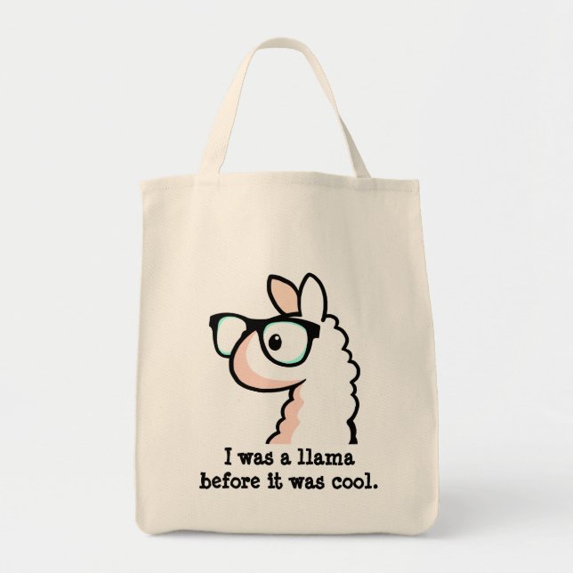 Tote Bag Lama de hippie (Devant)