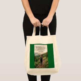 Tote Bag L'amélioration de soi est un voyage et non une des