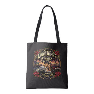 Tote Bag L'amour, c'est les Lowriders et les Oldies