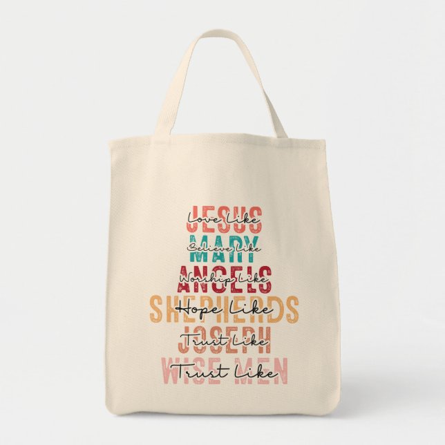 Tote Bag L'amour comme Jésus (Devant)