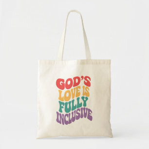Tote Bag L'Amour de Dieu est entièrement inclusif Christian