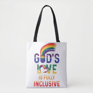 Tote Bag L'Amour de Dieu est un Gay pride allié LGBTQ tota